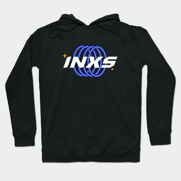 Inxs // Blue Ring Hoodie by eiston ic